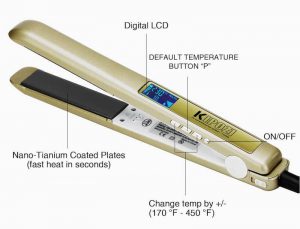 Plancha de Pelo KIPOZI