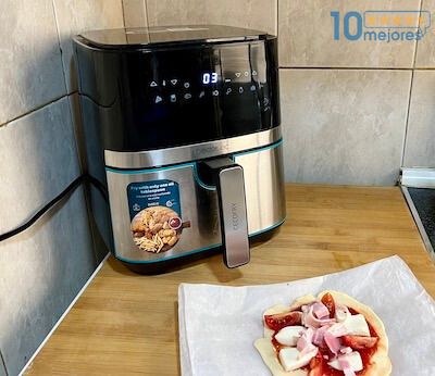 Cecotec Cecofry Full Inox 5500 pizza