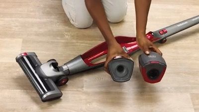 Taurus Unlimited 29 Lithium desmontando aspirador