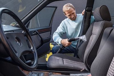 probando Karcher SE 4002 coche